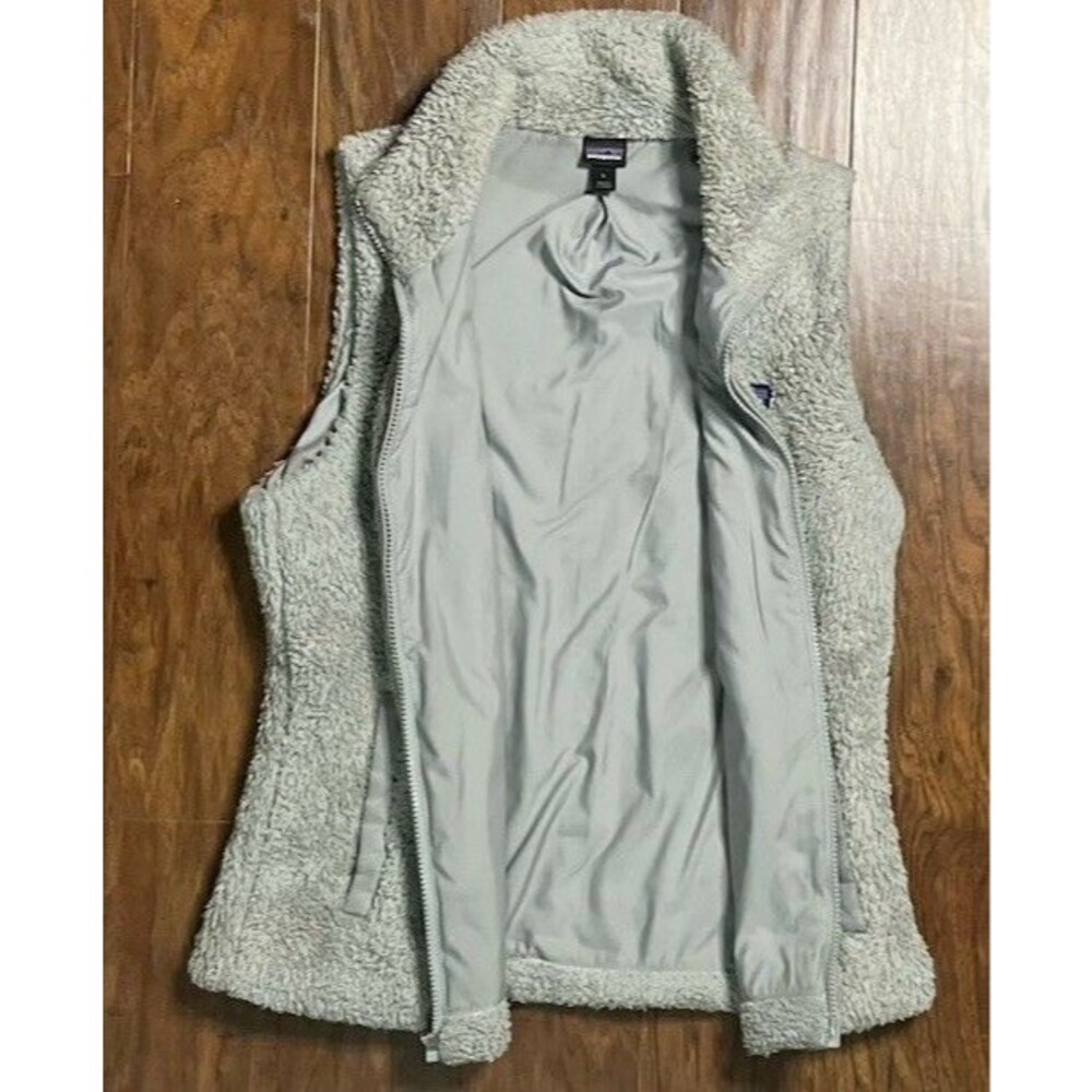 Patagonia Better Sweater Fleece Vest Gray Full Zip Womens L - Picture 4 of 7